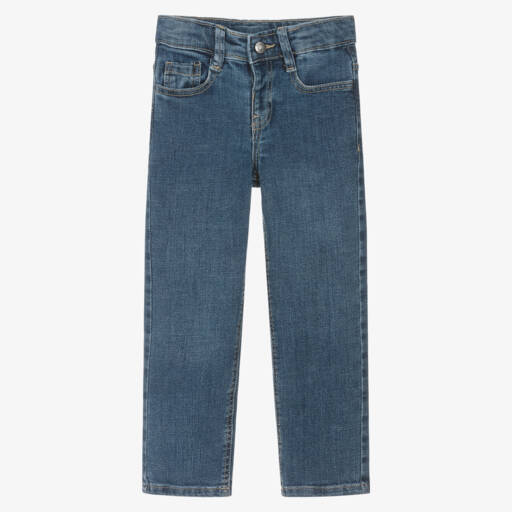 Mayoral-Boys Classic Blue Denim Pants | Childrensalon Outlet