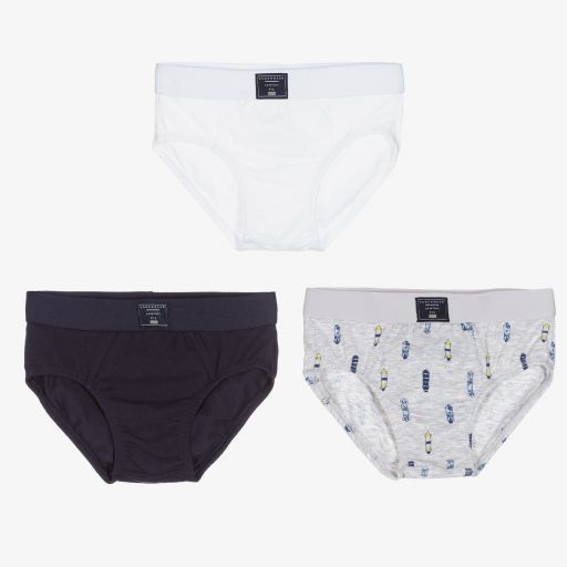 Mayoral-Boys Cotton Pants (3 Pack) | Childrensalon Outlet
