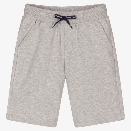 Mayoral Nukutavake-Boys Grey Jersey Shorts | Childrensalon Outlet