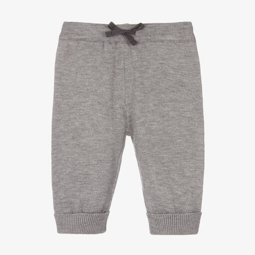 Mayoral-Jogging gris en maille Garçon | Childrensalon Outlet