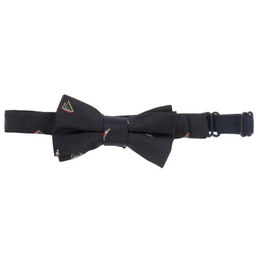 Mayoral-Boys Navy Blue Bow Tie | Childrensalon Outlet