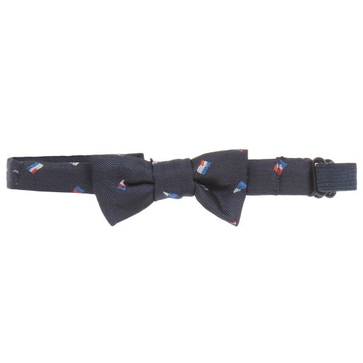 Mayoral-Boys Navy Blue Bow Tie (6cm) | Childrensalon Outlet