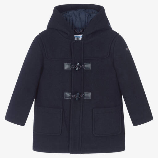 Mayoral-Navyblauer Dufflecoat (J) | Childrensalon Outlet