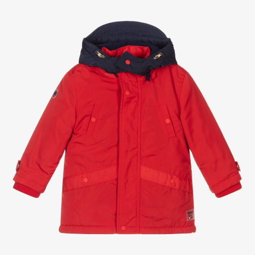 Mayoral-Красное пальто для мальчиков  | Childrensalon Outlet
