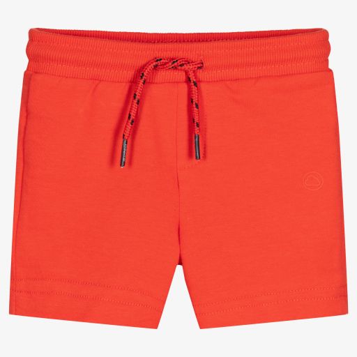 Mayoral-Boys Red Jersey Shorts | Childrensalon Outlet