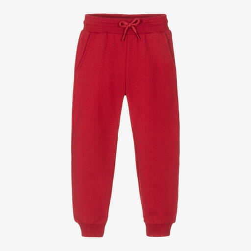 Mayoral-Boys Scarlet Jersey Trousers | Childrensalon Outlet