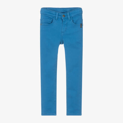 Mayoral-Boys Slim Blue Denim Trousers | Childrensalon Outlet