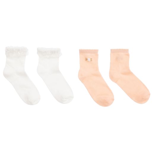 Mayoral-Cotton Ankle Socks (2 pack) | Childrensalon Outlet