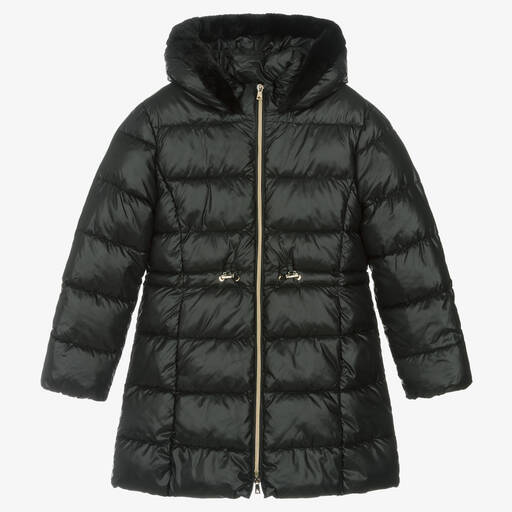 Mayoral-Girls Black Puffer Coat | Childrensalon Outlet