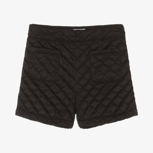 Mayoral-Girls Black Quilted Shorts | Childrensalon Outlet