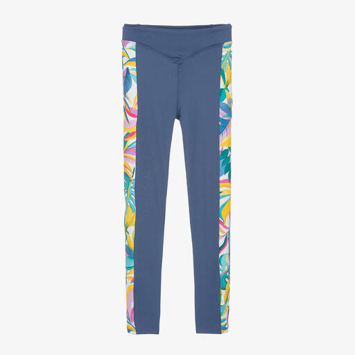 Mayoral-Girls Blue Active Leggings | Childrensalon Outlet