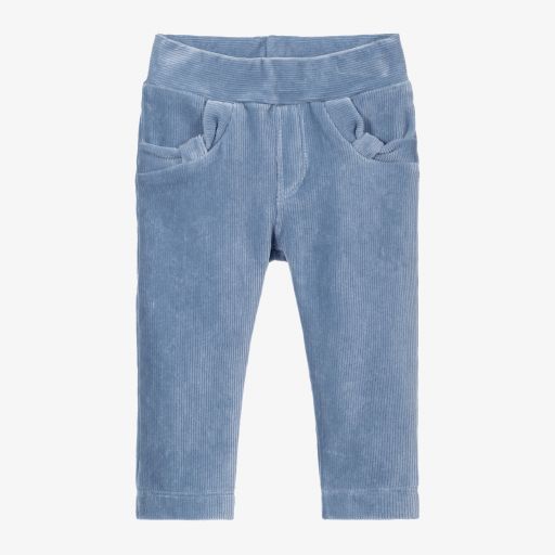 Mayoral-Girls Blue Corduroy Trousers | Childrensalon Outlet