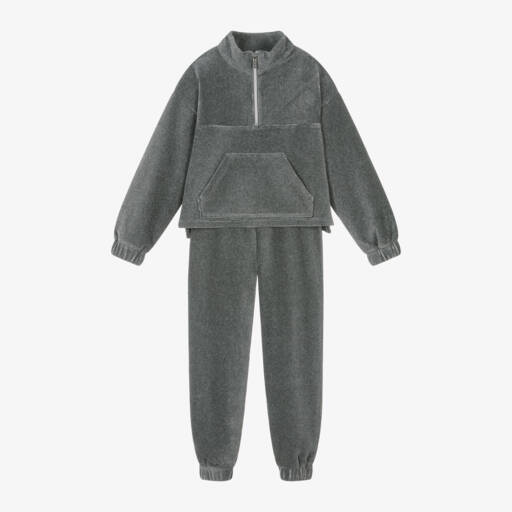 Mayoral-Girls Charcoal Corduroy Set | Childrensalon Outlet
