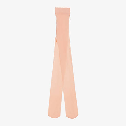 Mayoral-Girls Coral Pink Dot Tights | Childrensalon Outlet