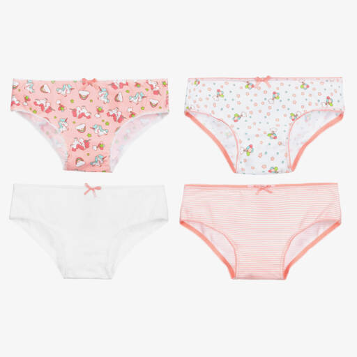 Mayoral-سراويل داخلية قطن جيرسي للبنات (عدد 4) | Childrensalon Outlet