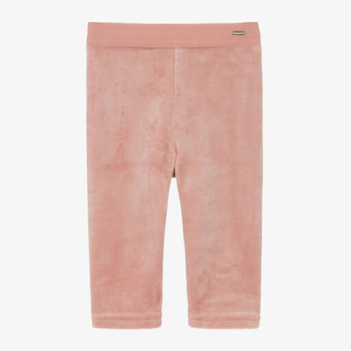 Mayoral-Girls Dusky Velour Trousers | Childrensalon Outlet