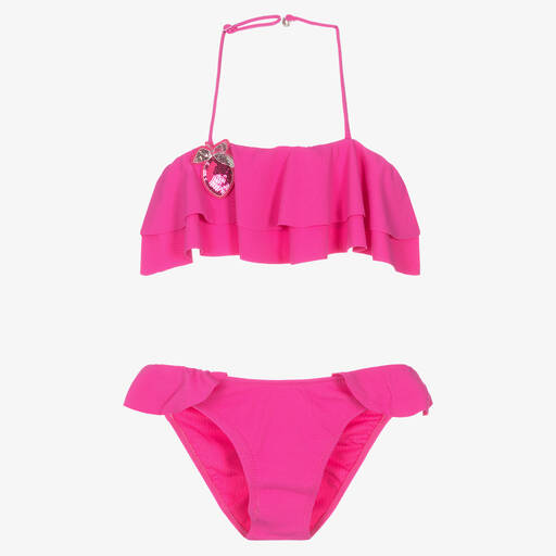 Mayoral-Girls Fuchsia Pink Bikini | Childrensalon Outlet