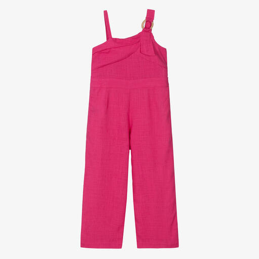 Mayoral-Fuchsiafarbener Jumpsuit (M) | Childrensalon Outlet