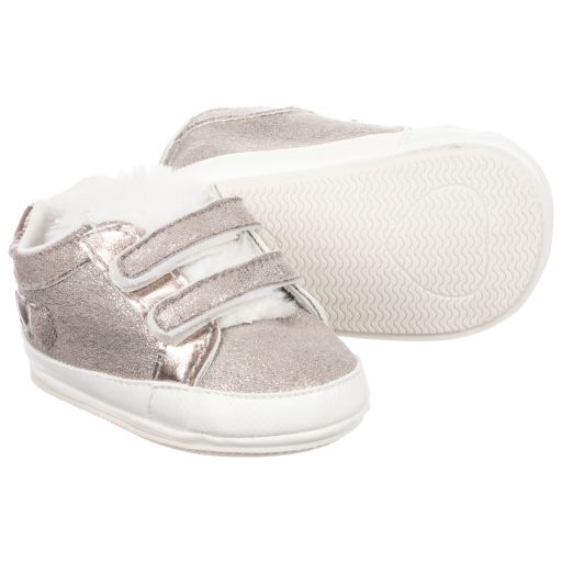 Mayoral Newborn-Girls Gold Pre-Walker Shoes | Childrensalon Outlet