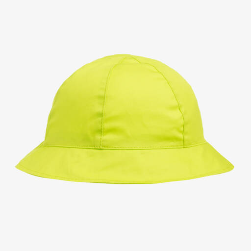 Mayoral-قبعة للشمس أطفال بناتي قطن مستدام لون أخضر | Childrensalon Outlet