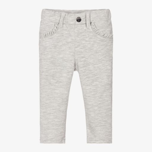 Mayoral-Серые брюки из джерси для девочек | Childrensalon Outlet