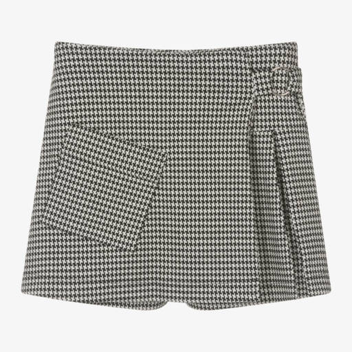 Mayoral-Girls Houndstooth Wrap Skort | Childrensalon Outlet