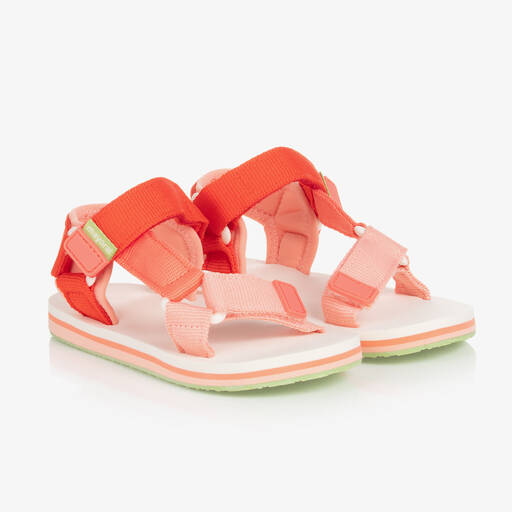 Mayoral-Girls Orange Sandals | Childrensalon Outlet