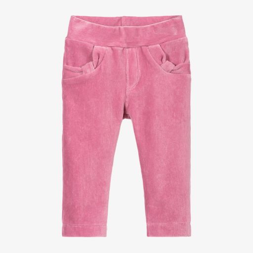 Mayoral-Girls Pink Corduroy Trousers | Childrensalon Outlet