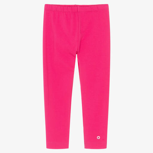Mayoral-Розовые укороченные легинсы из хлопка | Childrensalon Outlet