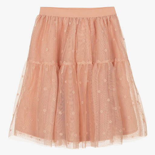 Mayoral-Girls Pink Tulle Skirt | Childrensalon Outlet