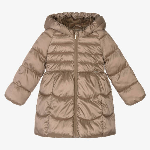 Mayoral-Girls Sandy Quilted Jacket | Childrensalon Outlet