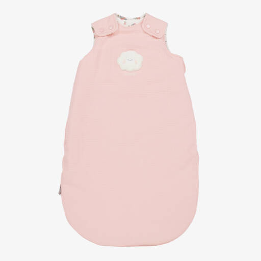Mayoral Newborn-Girls Soft Pink Lamb Sleep Sack | Childrensalon Outlet