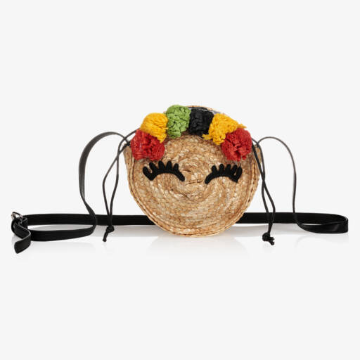 Mayoral-Girls Straw Handbag (15cm) | Childrensalon Outlet