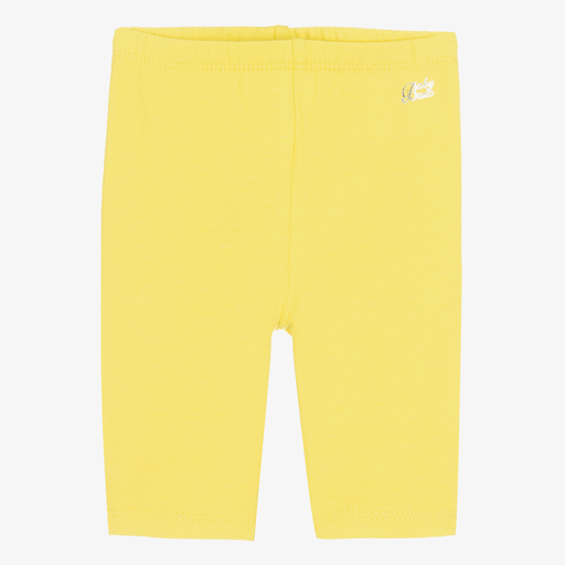 Mayoral-Legging jaune en coton Fille | Childrensalon Outlet