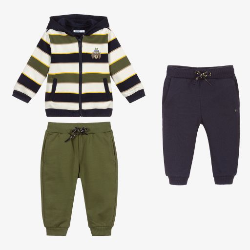 Mayoral-Green 3 Piece Tracksuit | Childrensalon Outlet