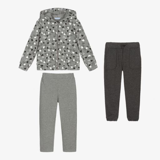 Mayoral-Grey 3 Piece Tracksuit | Childrensalon Outlet