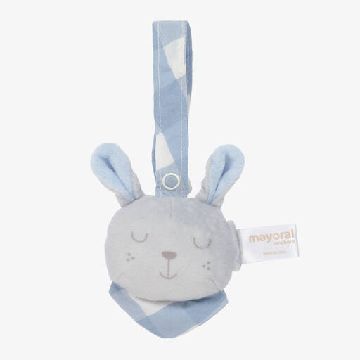 Mayoral Newborn-Серая погремушка Кролик для малышей (10см) | Childrensalon Outlet