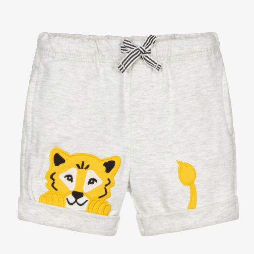 Mayoral-Graue Shorts aus Baumwolljersey | Childrensalon Outlet