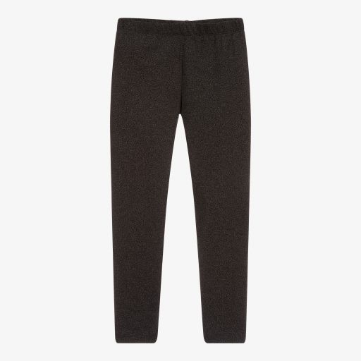 Mayoral-Grey Leopard Print Leggings | Childrensalon Outlet