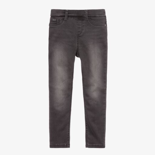 Mayoral-Grey Super Skinny Jeggings | Childrensalon Outlet