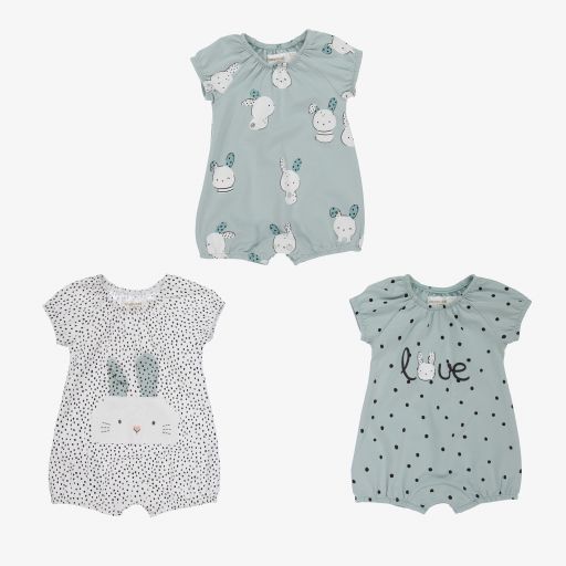 Mayoral Newborn-Mintgrüne Spieler (3er-Pack) | Childrensalon Outlet