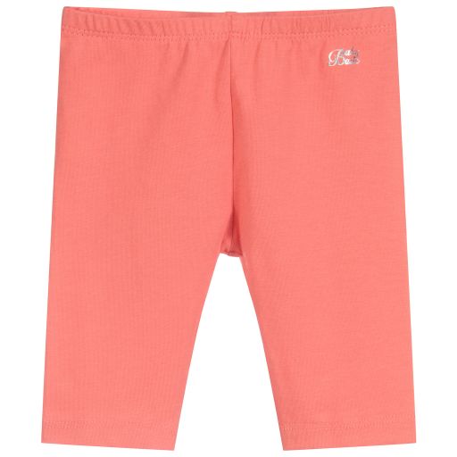 Mayoral-Short cycliste rose en coton | Childrensalon Outlet