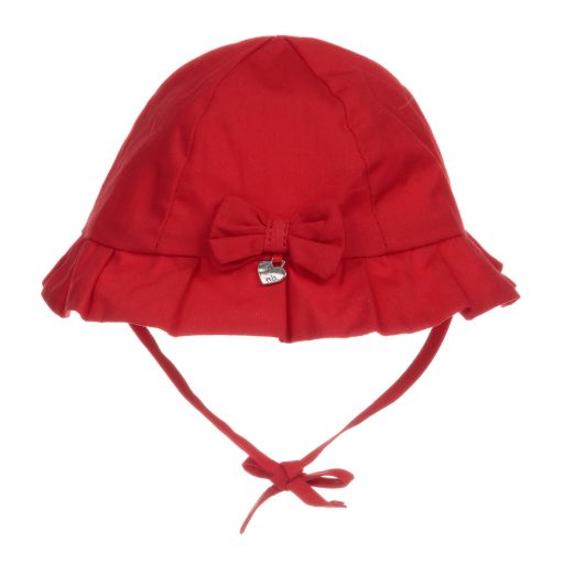 Mayoral Для новорожденных-Красная хлопковая шапочка для малышей | Childrensalon Outlet