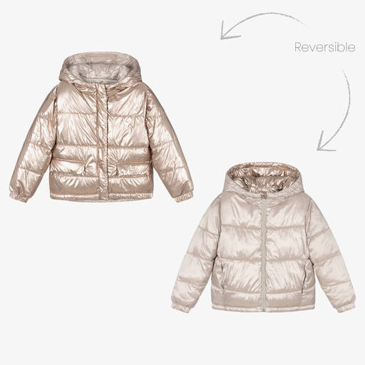 Mayoral-Rotgoldene Wendejacke | Childrensalon Outlet