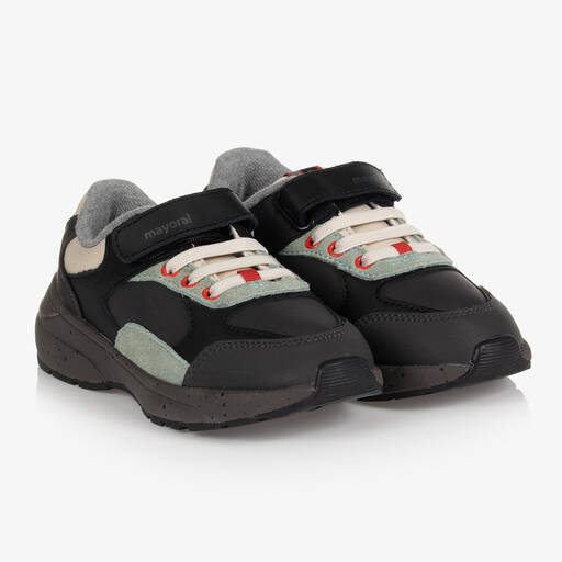 Mayoral-Teen Boys Grey Trainers | Childrensalon Outlet