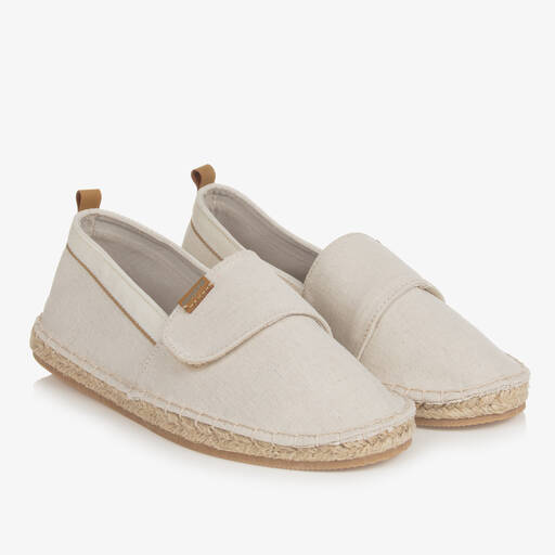 Mayoral-Teen Boys Ivory Woven Espadrilles | Childrensalon Outlet