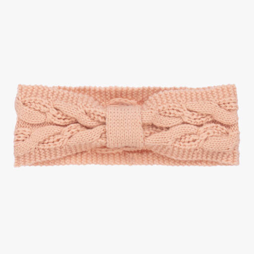 Mayoral-Teen Girls Soft Pink Knit Headband | Childrensalon Outlet