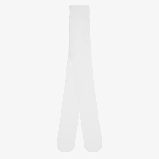 Mayoral-Teen Girls White Floral Tights | Childrensalon Outlet