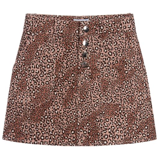 Mayoral-Teen Leopard Print Mini Skirt | Childrensalon Outlet