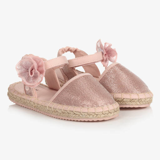 Mayoral-Teen Pink Espadrille Sandals | Childrensalon Outlet
